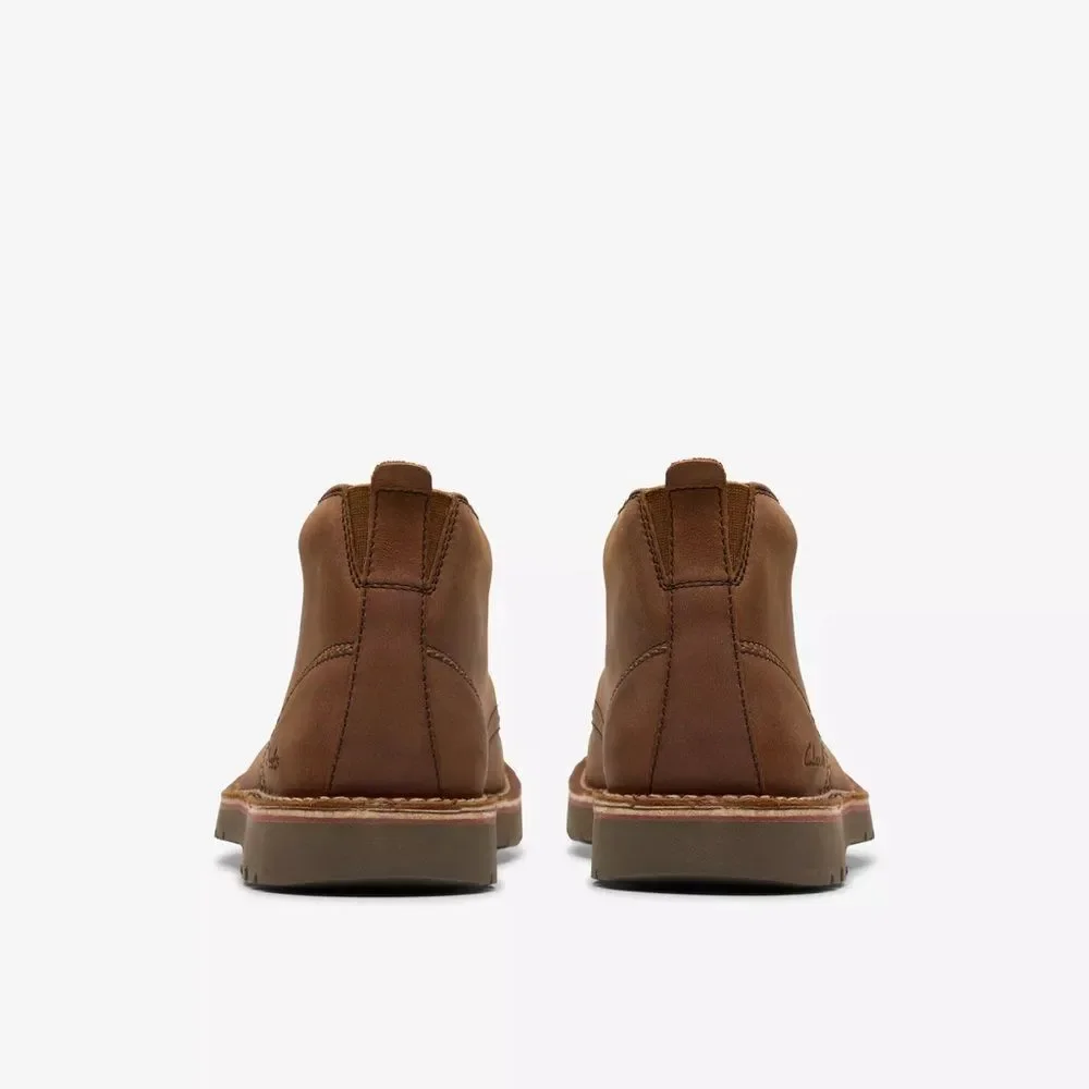Clarks Eastridge Mid Leather Boot Light Brown Sz 10